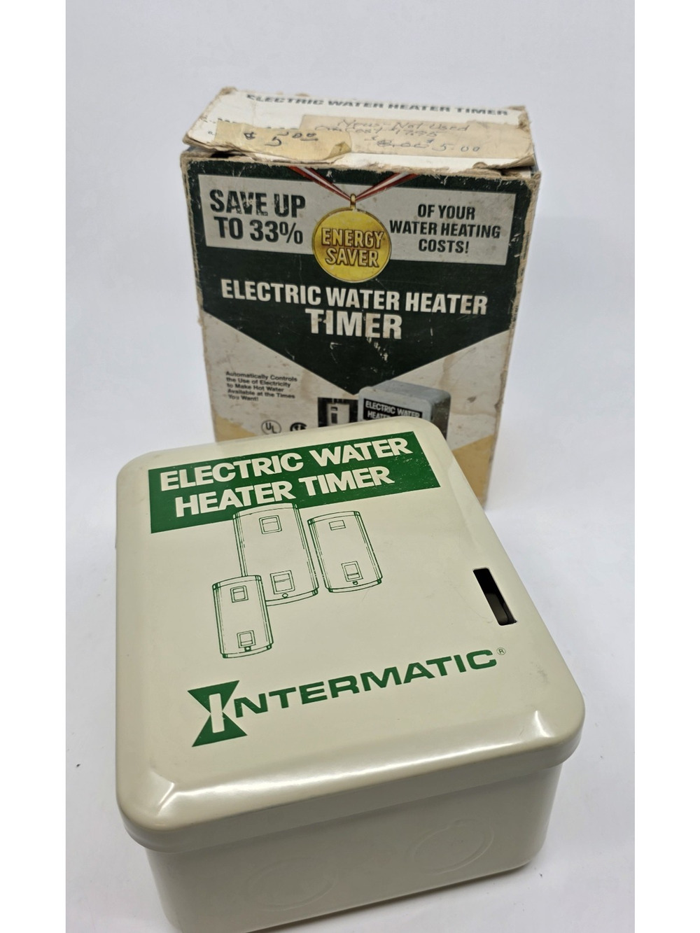 Intermatic Electric Water Heater Timer Switch WH142 Energy Savings Brand New